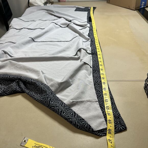 Ripskirt Hawaii Womens Wrap Skirt Size S Black Pearl Batik Length 3 Beach Cover - Picture 10 of 10